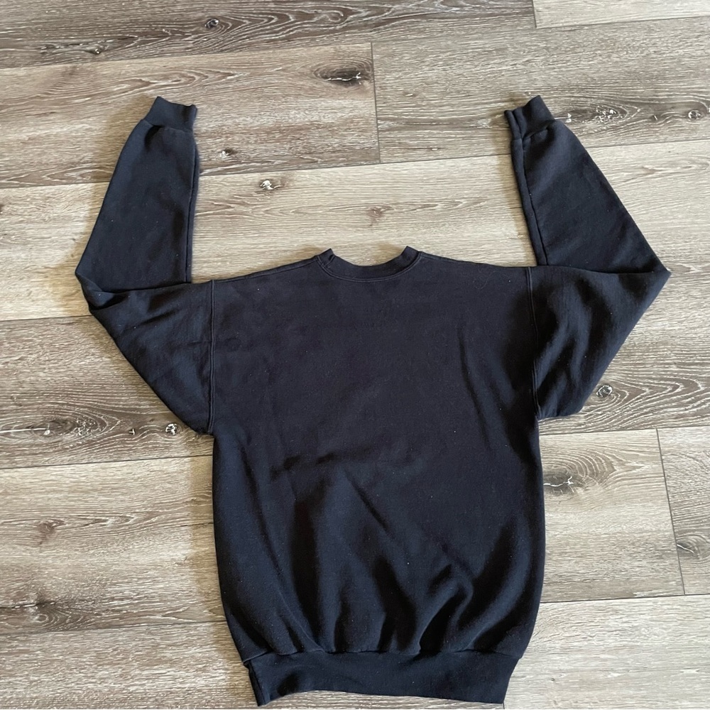 Disneyland Resort Glow in the Dark Crewneck Sweatshirt Size Small Black - Picture 5 of 6